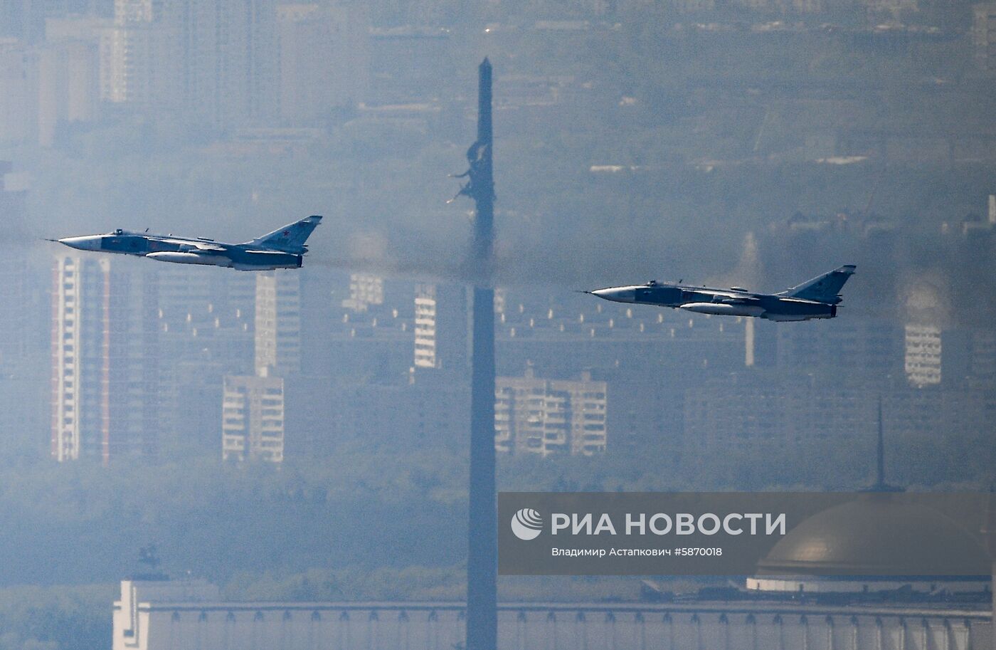 Генеральная репетиция парада Победы 