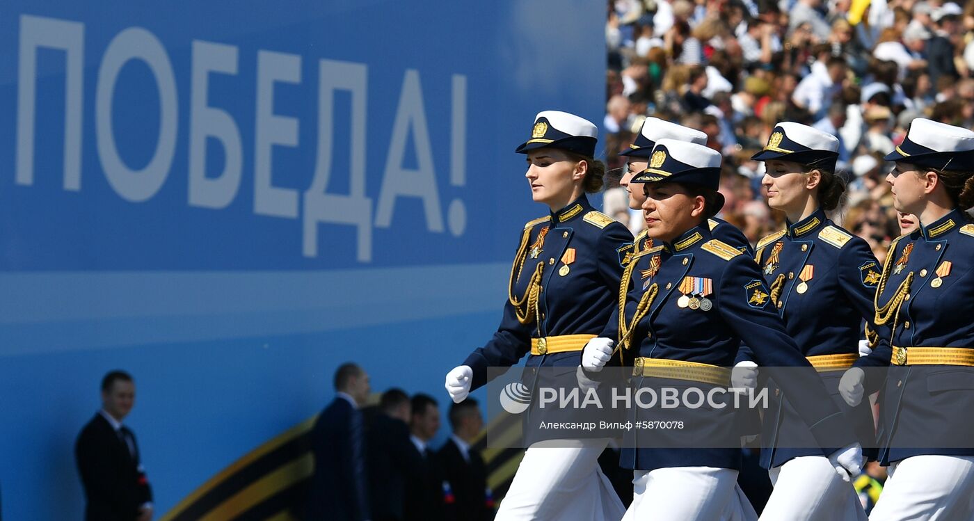 Генеральная репетиция парада Победы 