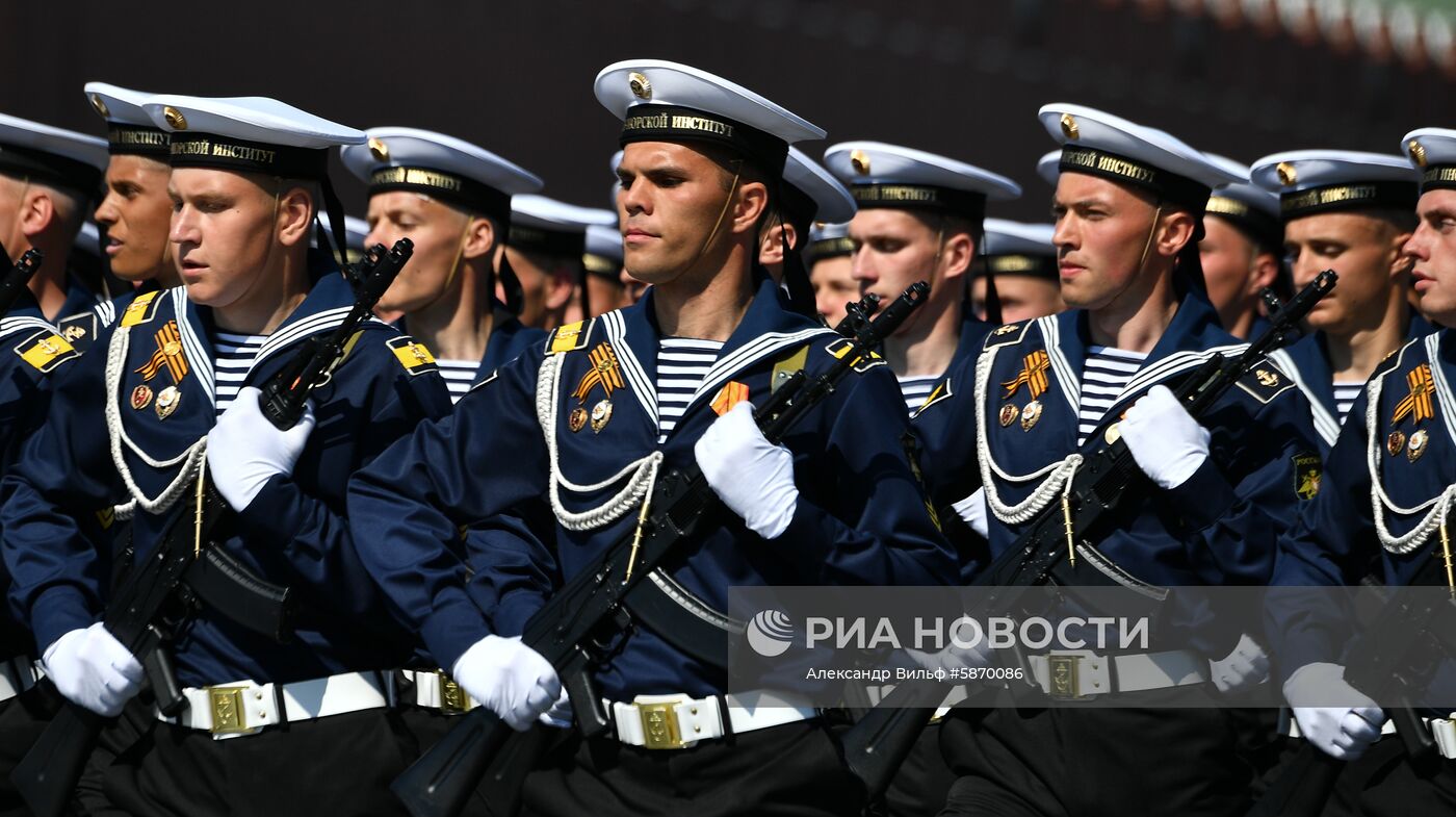 Генеральная репетиция парада Победы 