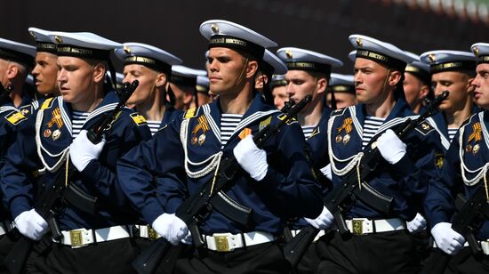 Генеральная репетиция парада Победы 