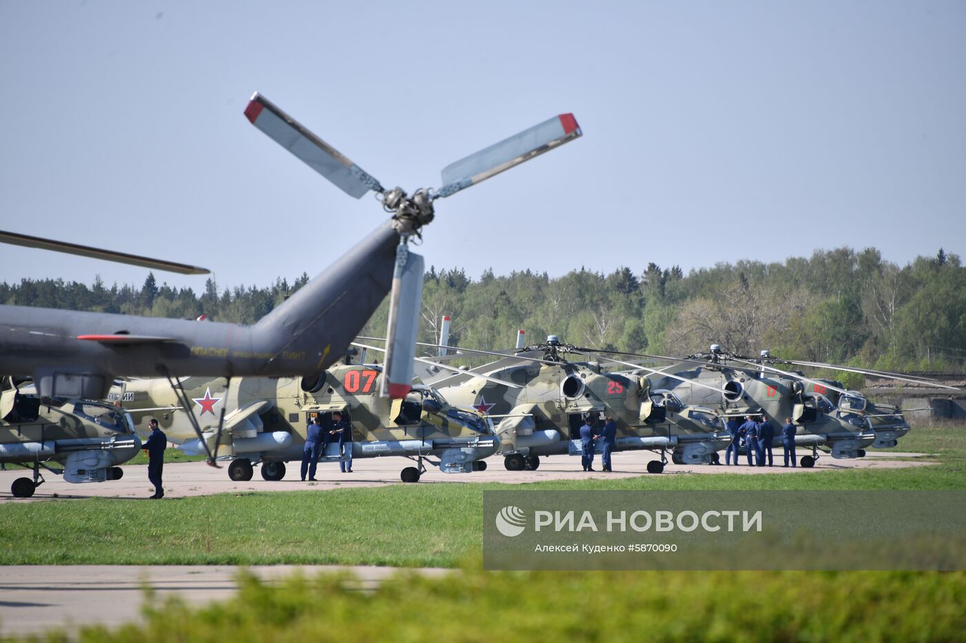 Генеральная репетиция парада Победы