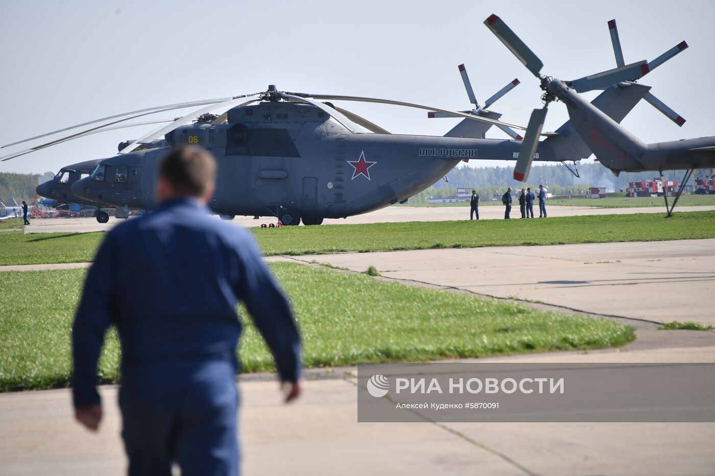 Генеральная репетиция парада Победы 