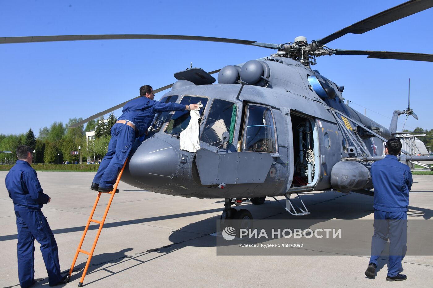 Генеральная репетиция парада Победы