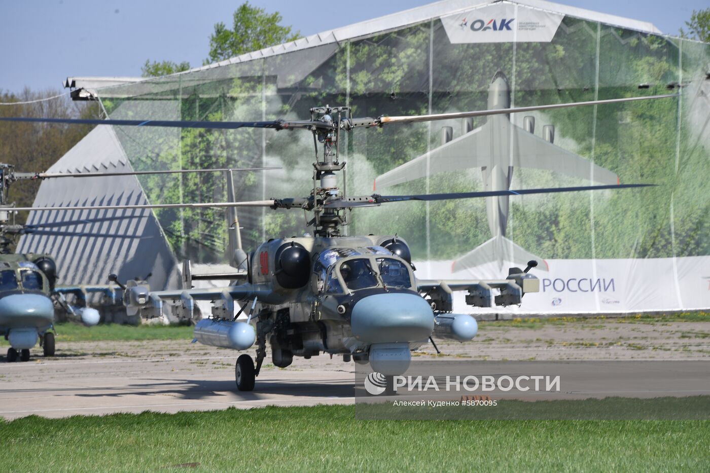 Генеральная репетиция парада Победы