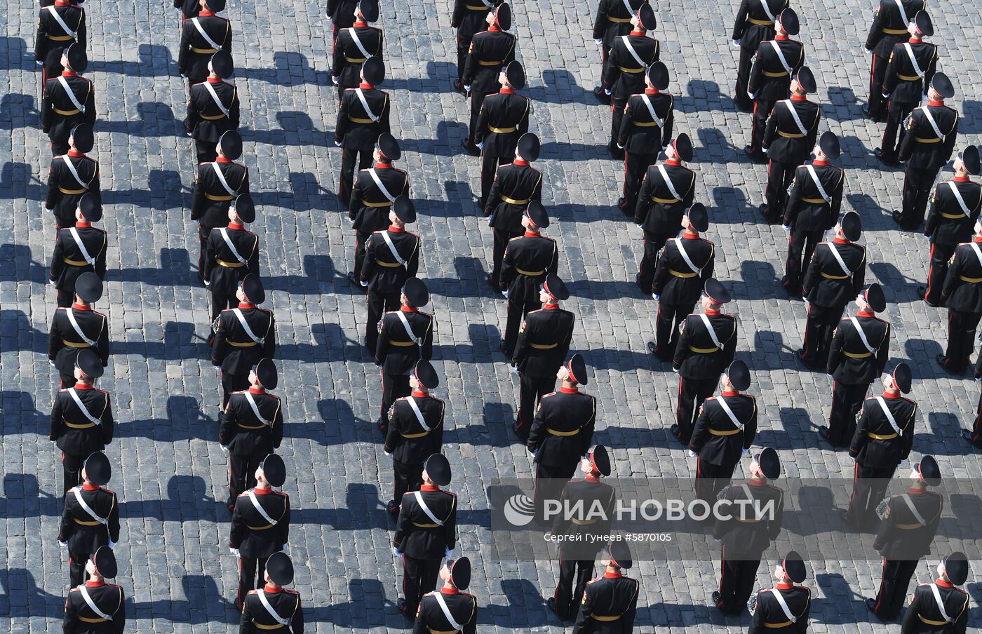 Генеральная репетиция парада Победы 