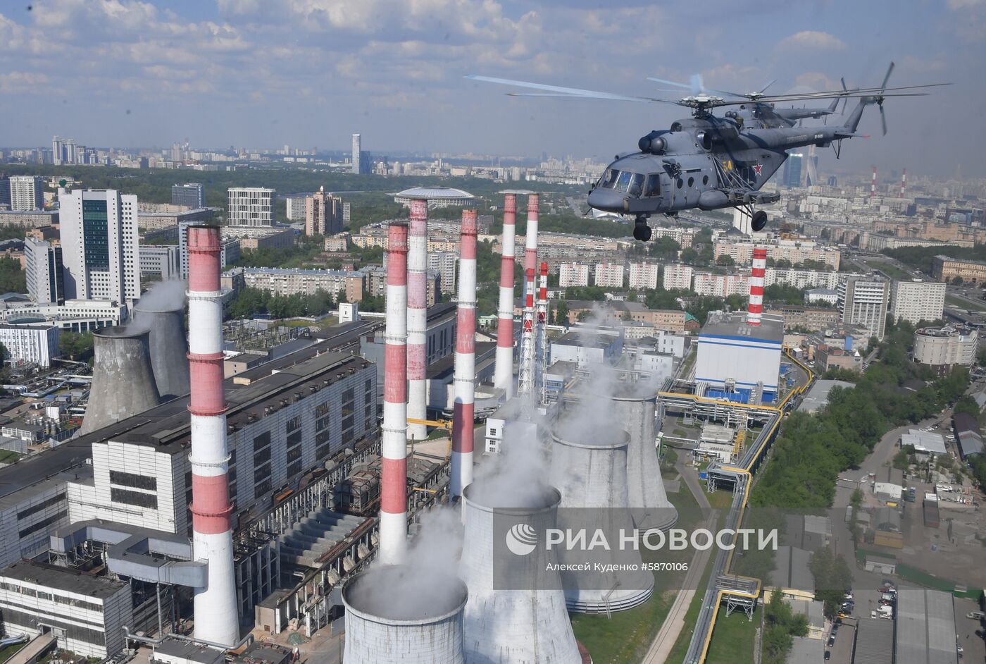 Генеральная репетиция парада Победы