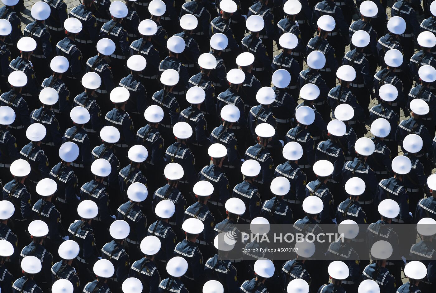 Генеральная репетиция парада Победы