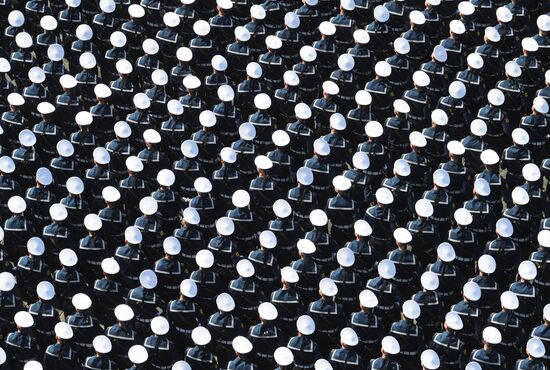 Генеральная репетиция парада Победы 