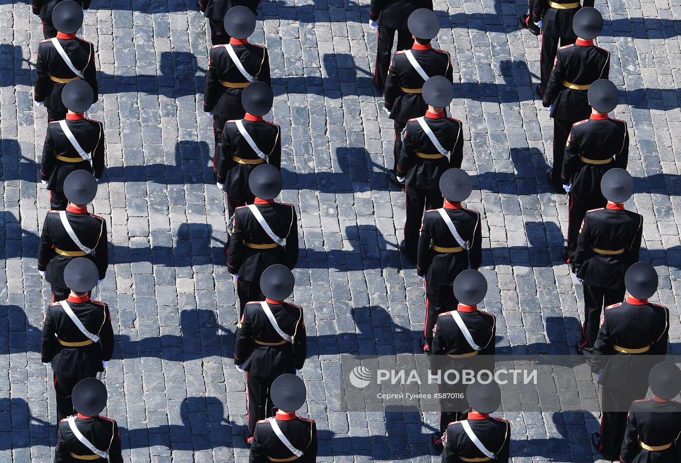 Генеральная репетиция парада Победы 