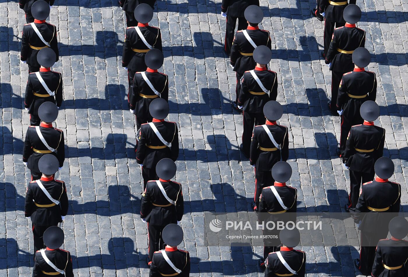 Генеральная репетиция парада Победы 