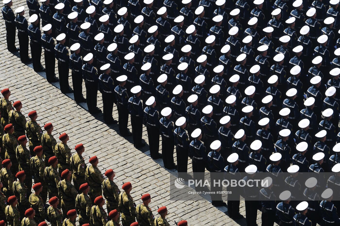 Генеральная репетиция парада Победы 