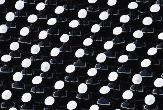 Генеральная репетиция парада Победы 