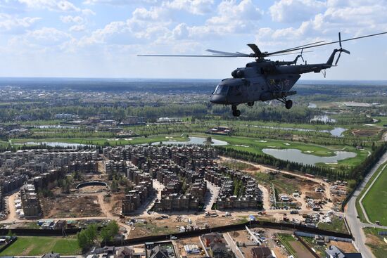 Генеральная репетиция парада Победы 