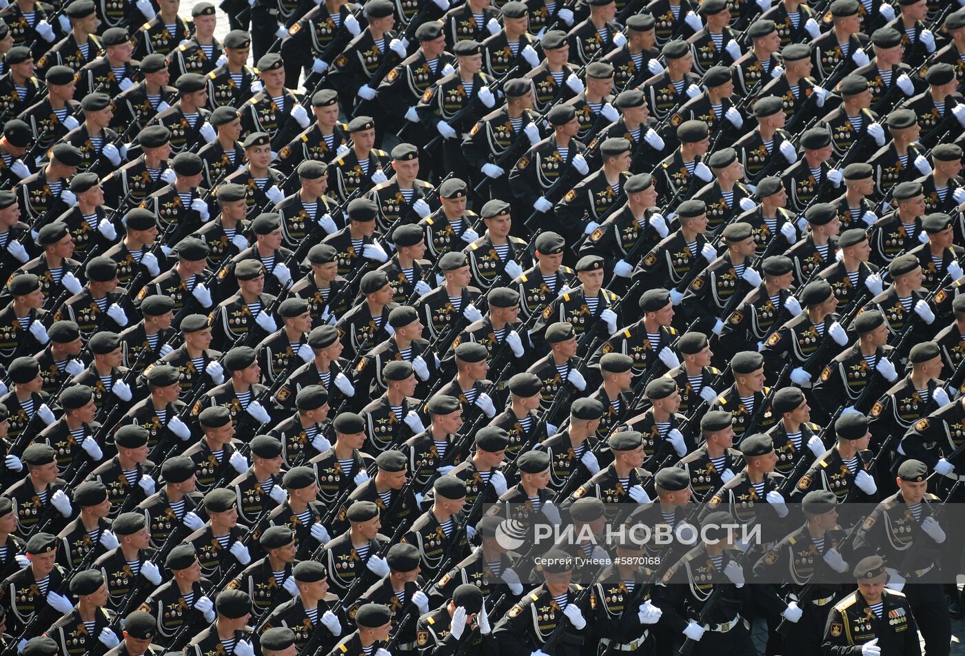 Генеральная репетиция парада Победы 