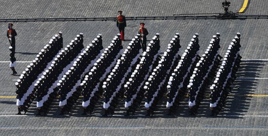 Генеральная репетиция парада Победы 