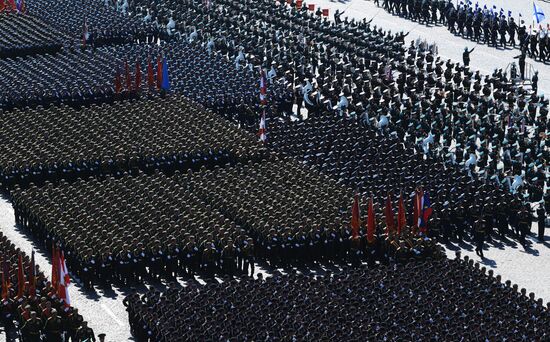 Генеральная репетиция парада Победы 