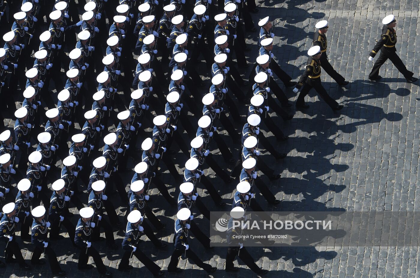 Генеральная репетиция парада Победы