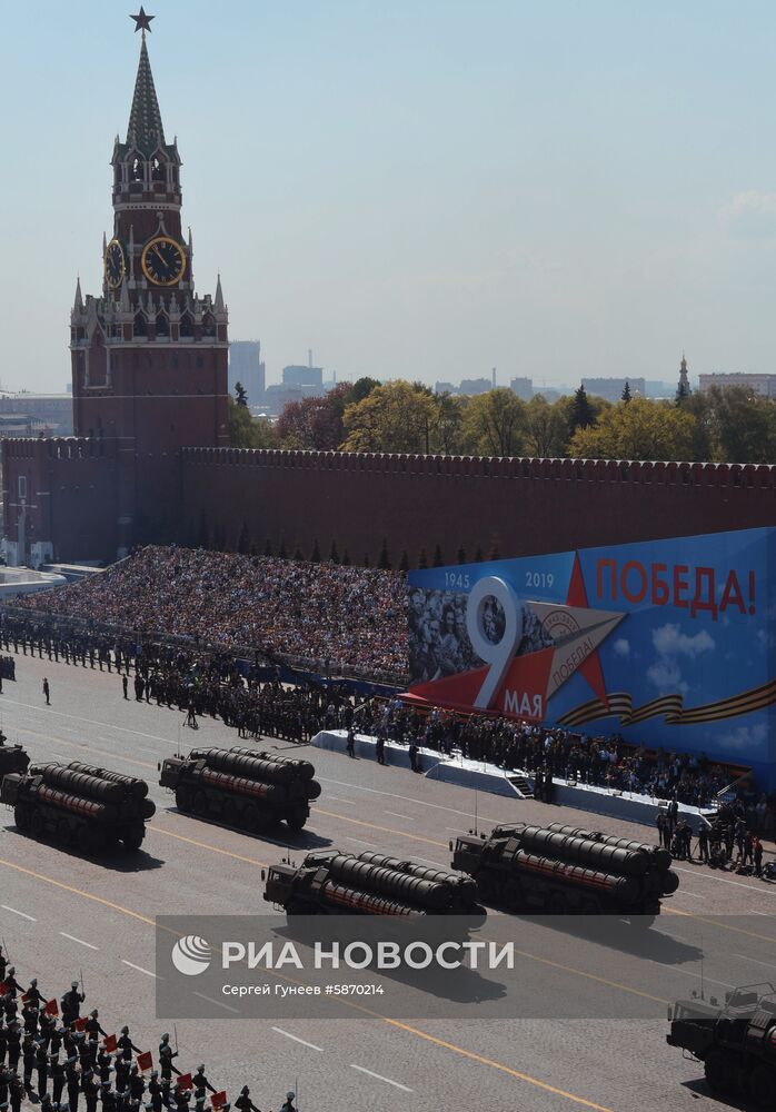 Генеральная репетиция парада Победы