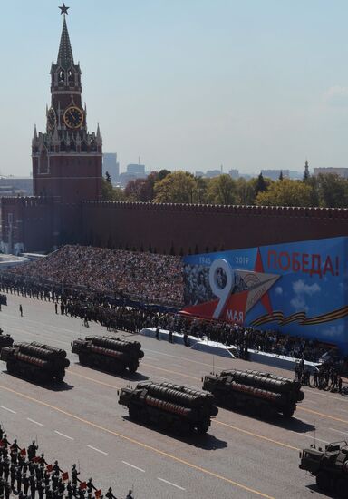 Генеральная репетиция парада Победы 