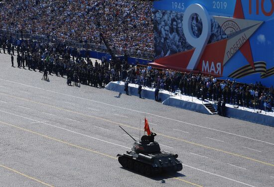 Генеральная репетиция парада Победы 