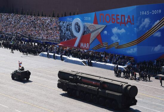 Генеральная репетиция парада Победы 