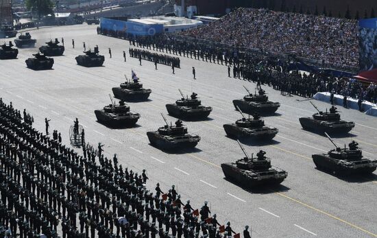 Генеральная репетиция парада Победы 