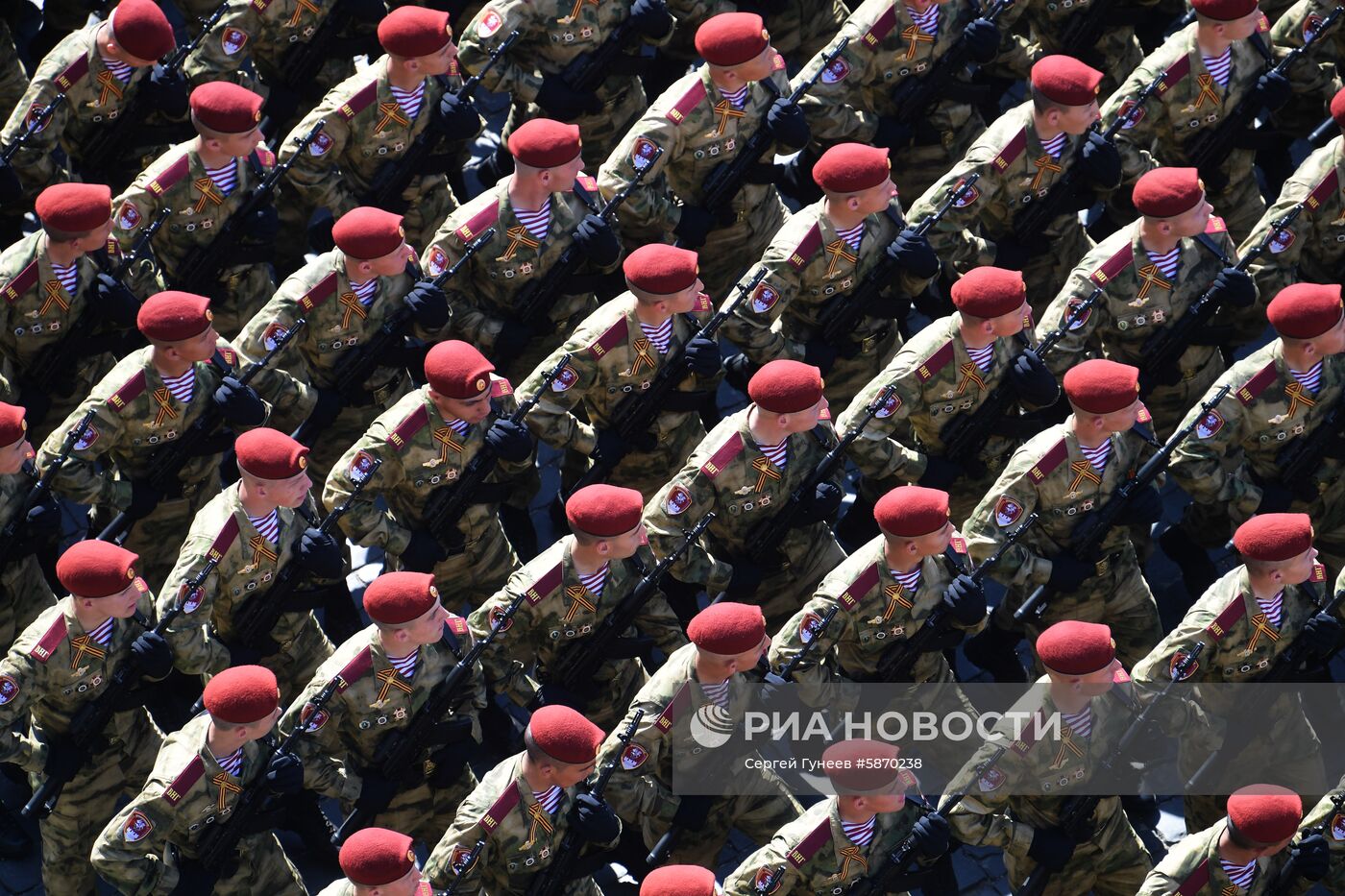 Генеральная репетиция парада Победы 