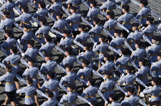 Генеральная репетиция парада Победы 