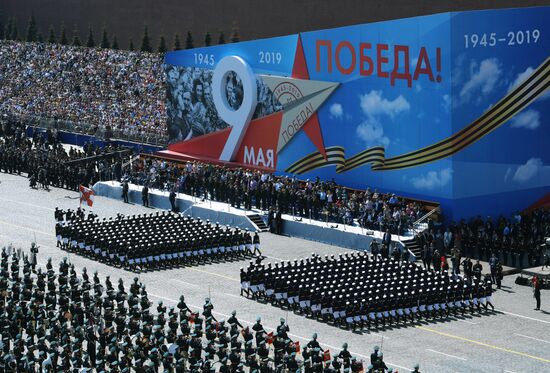 Генеральная репетиция парада Победы 