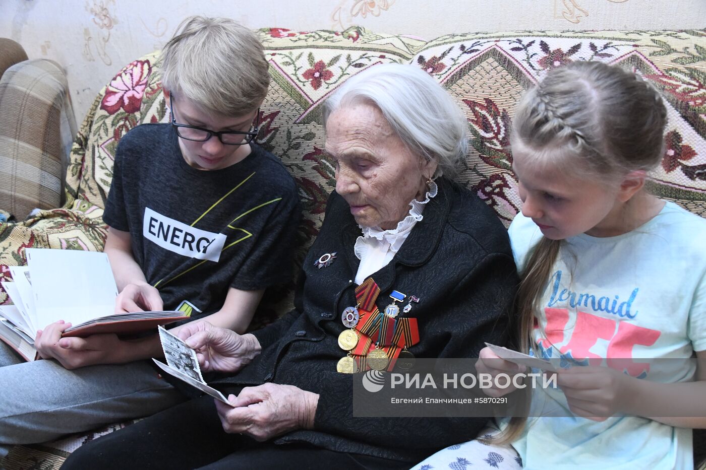 Ветеран Великой Отечественной войны Мария Вахутина