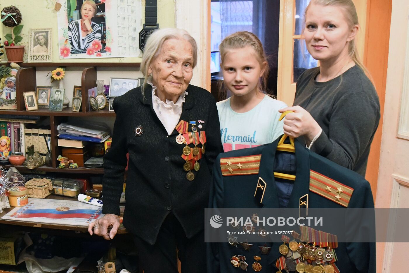 Ветеран Великой Отечественной войны Мария Вахутина
