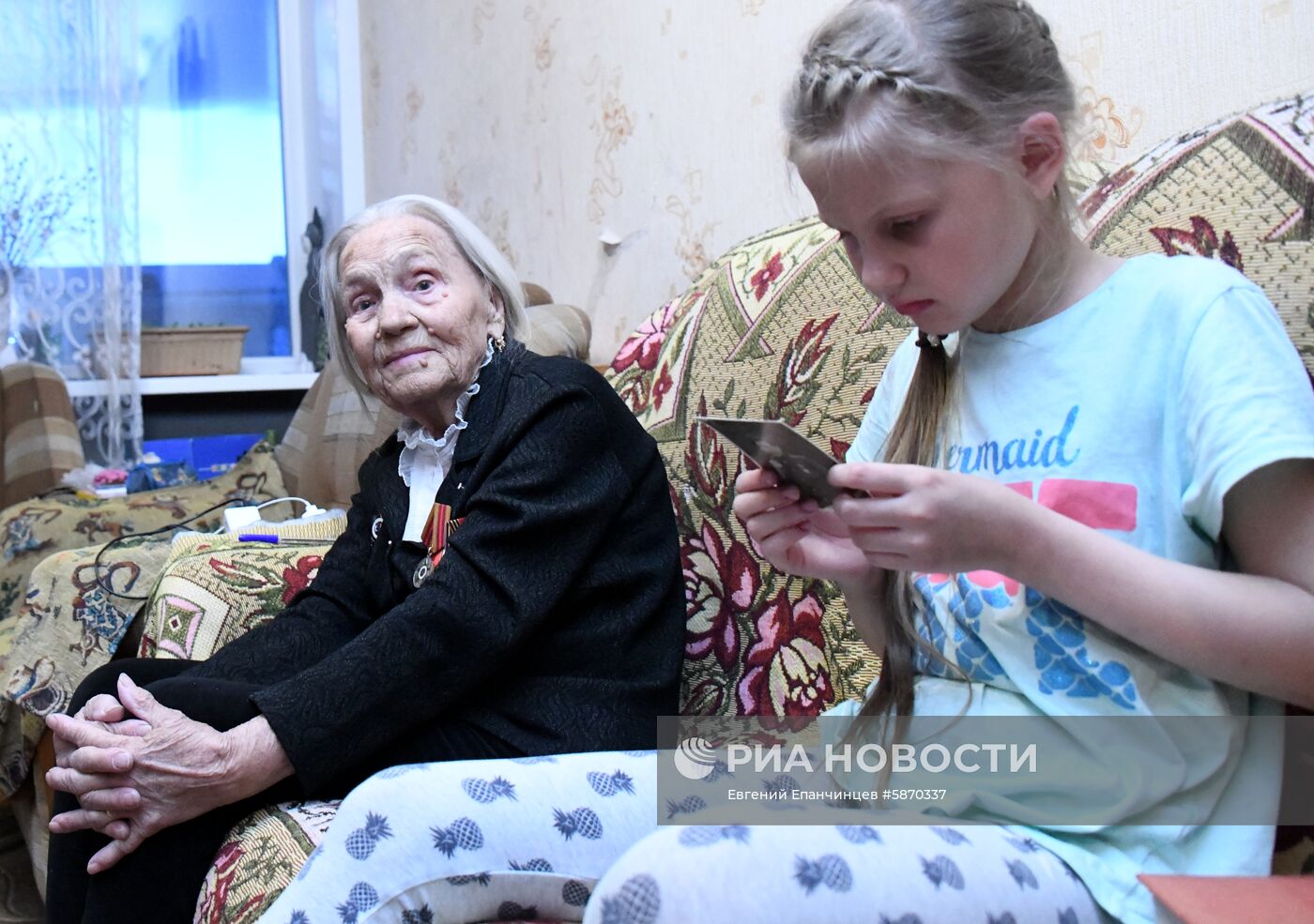 Ветеран Великой Отечественной войны Мария Вахутина