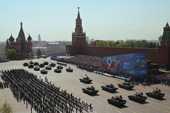 Генеральная репетиция парада Победы 