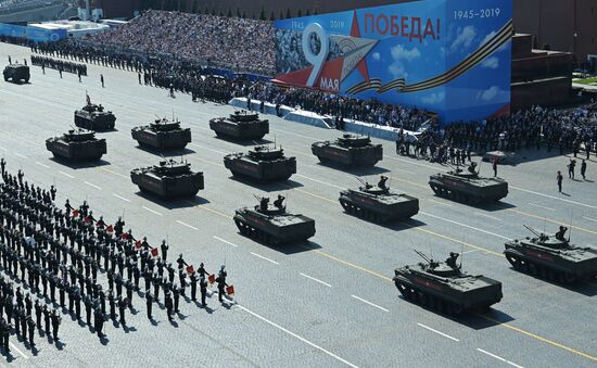 Генеральная репетиция парада Победы 