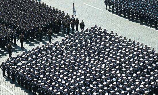 Генеральная репетиция парада Победы 