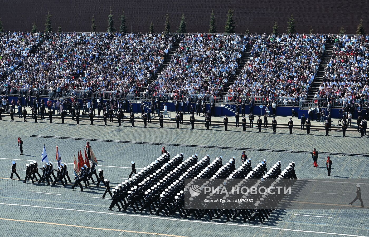 Генеральная репетиция парада Победы 