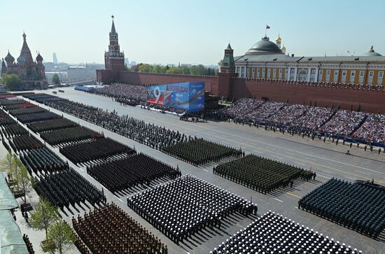 Генеральная репетиция парада Победы 