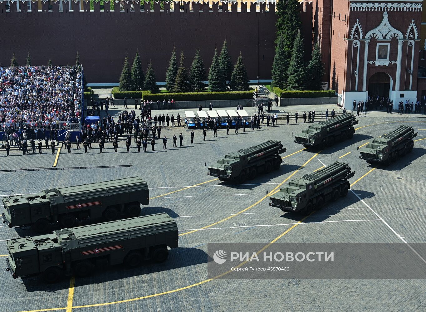 Генеральная репетиция парада Победы