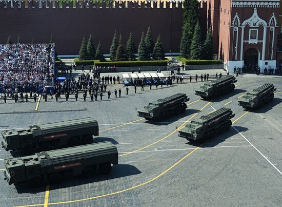 Генеральная репетиция парада Победы 