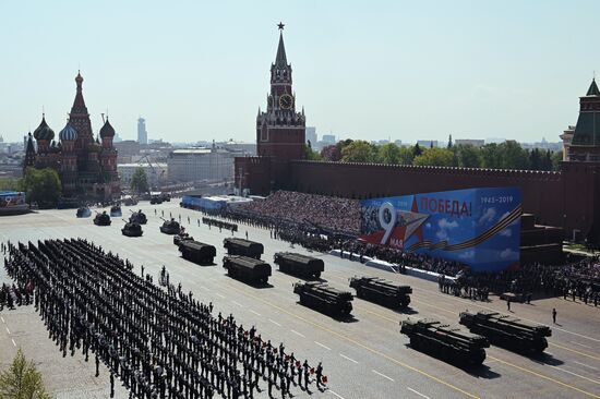 Генеральная репетиция парада Победы 