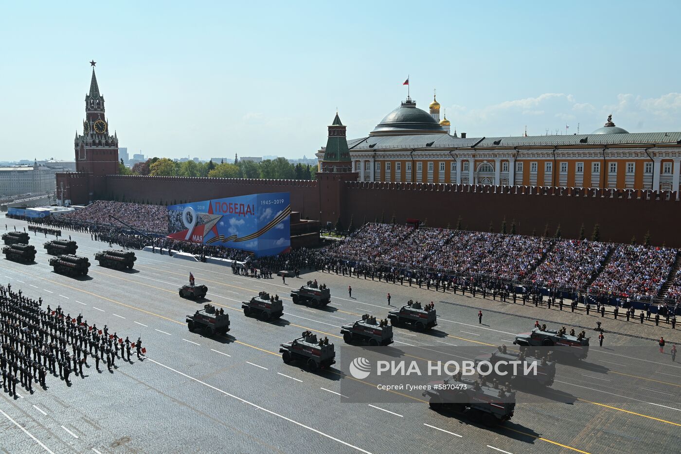 Генеральная репетиция парада Победы 
