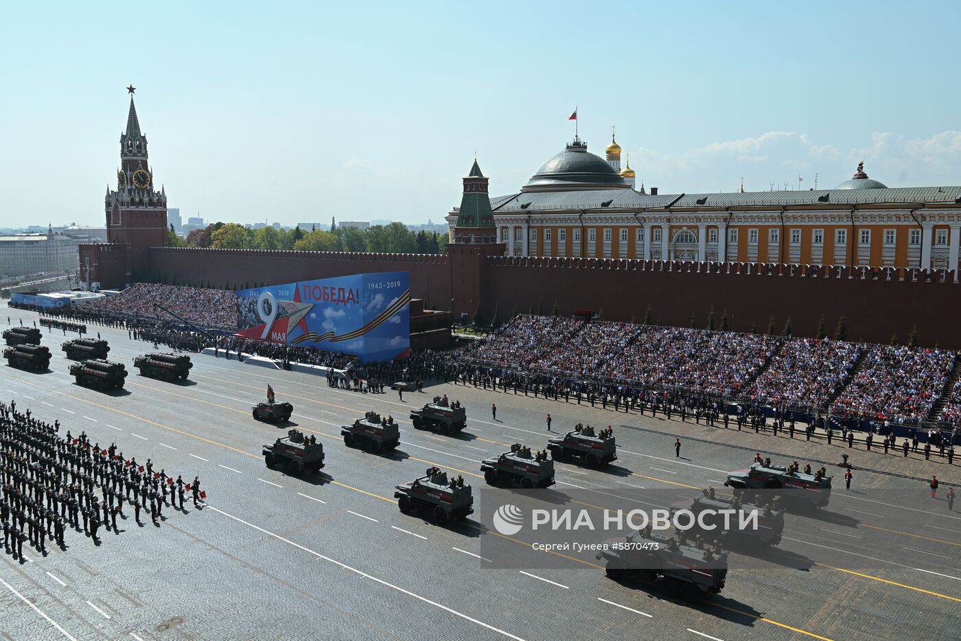 Генеральная репетиция парада Победы 