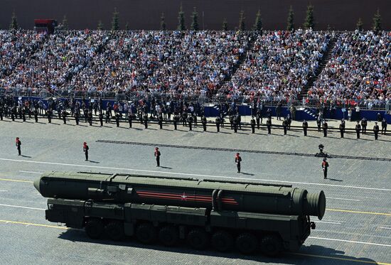 Генеральная репетиция парада Победы 