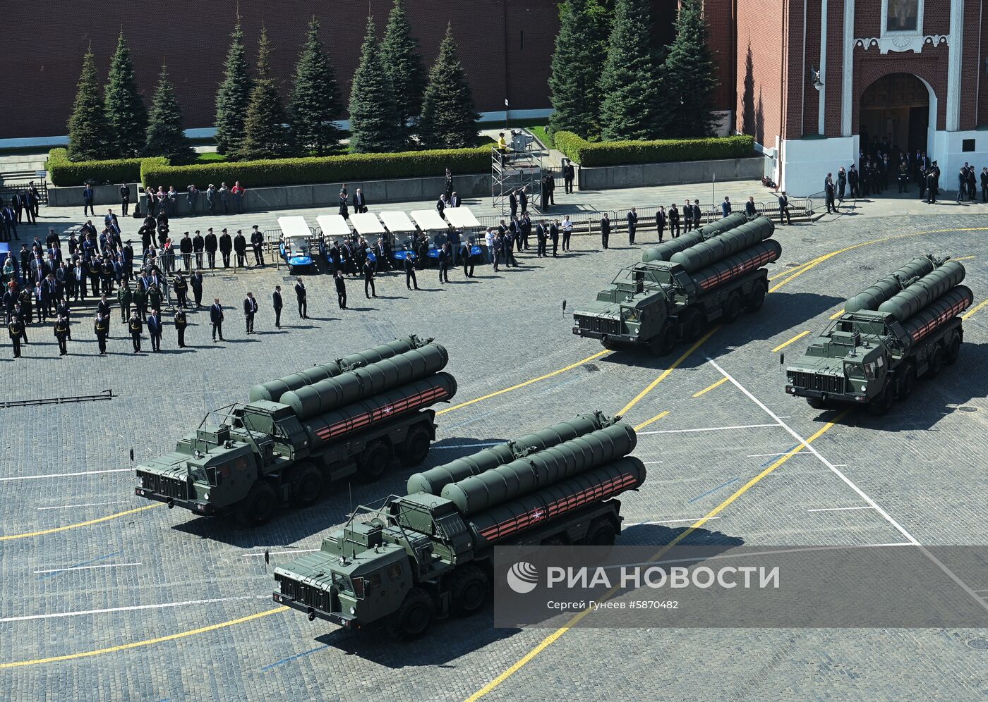 Генеральная репетиция парада Победы