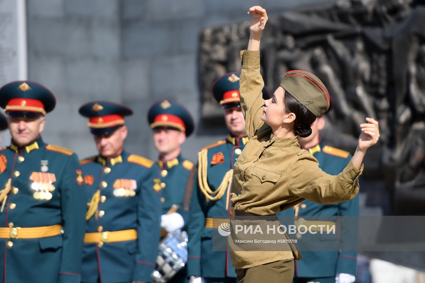 Открытие мемориального комплекса Великой Отечественной войны в Казани