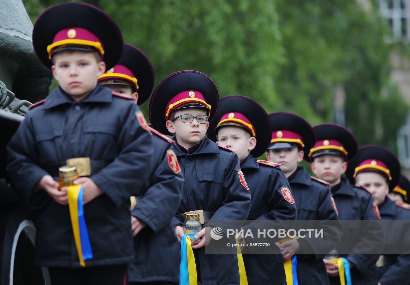 Акции на Украине в память о погибших во II Мировой войне