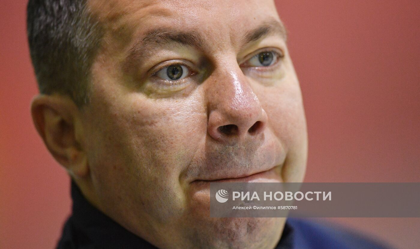 Хоккей. Тренировка сборной России