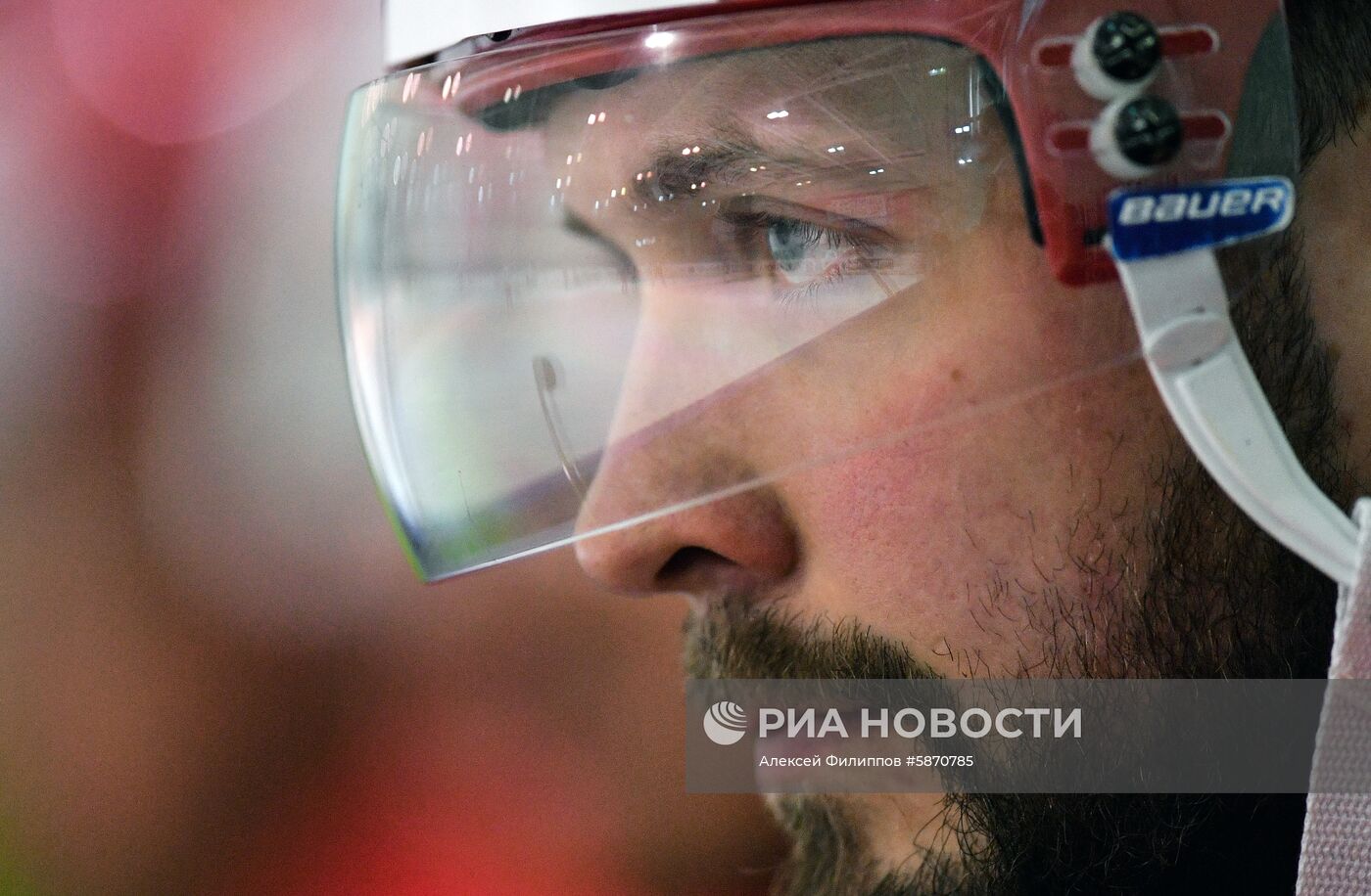 Хоккей. Тренировка сборной России