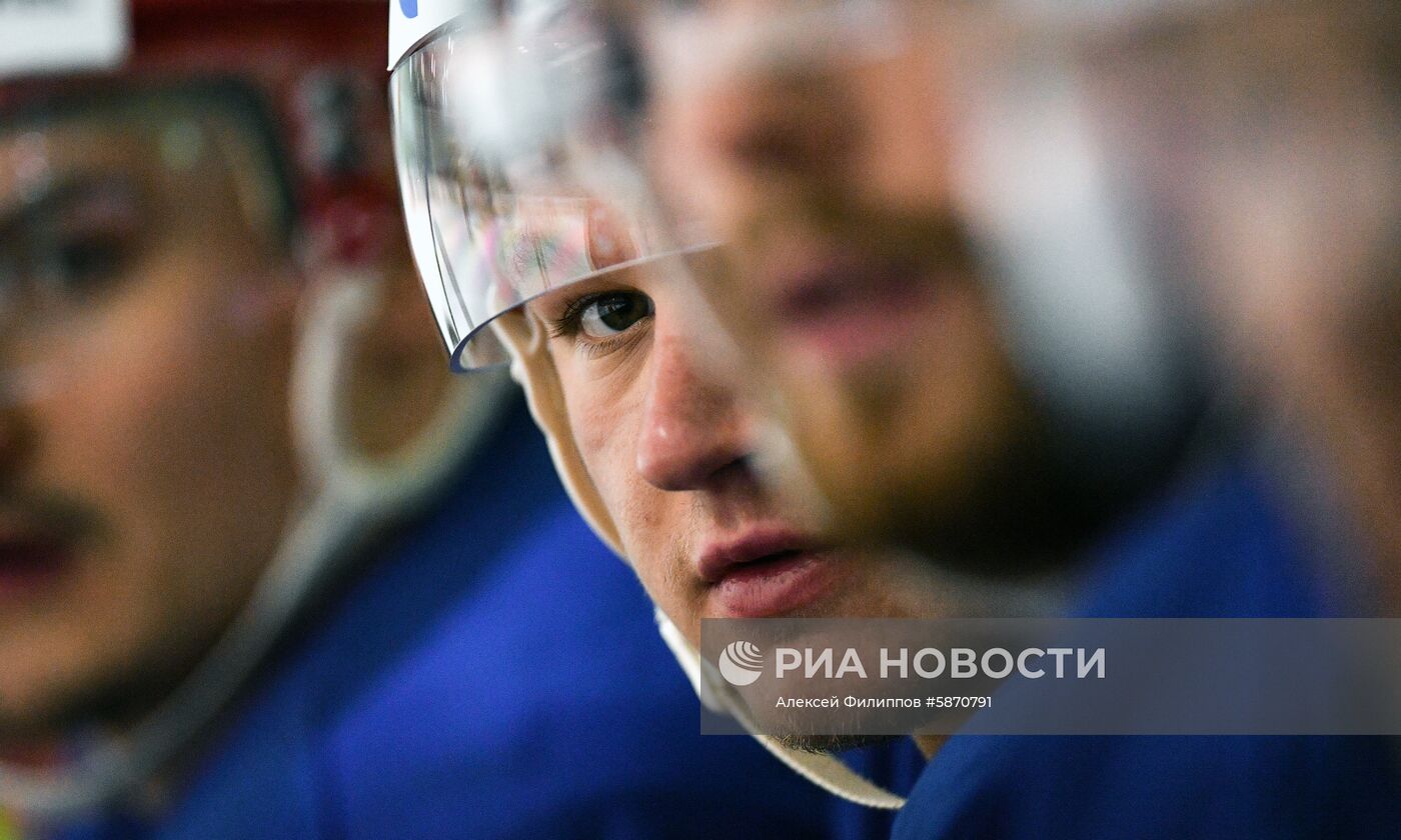 Хоккей. Тренировка сборной России