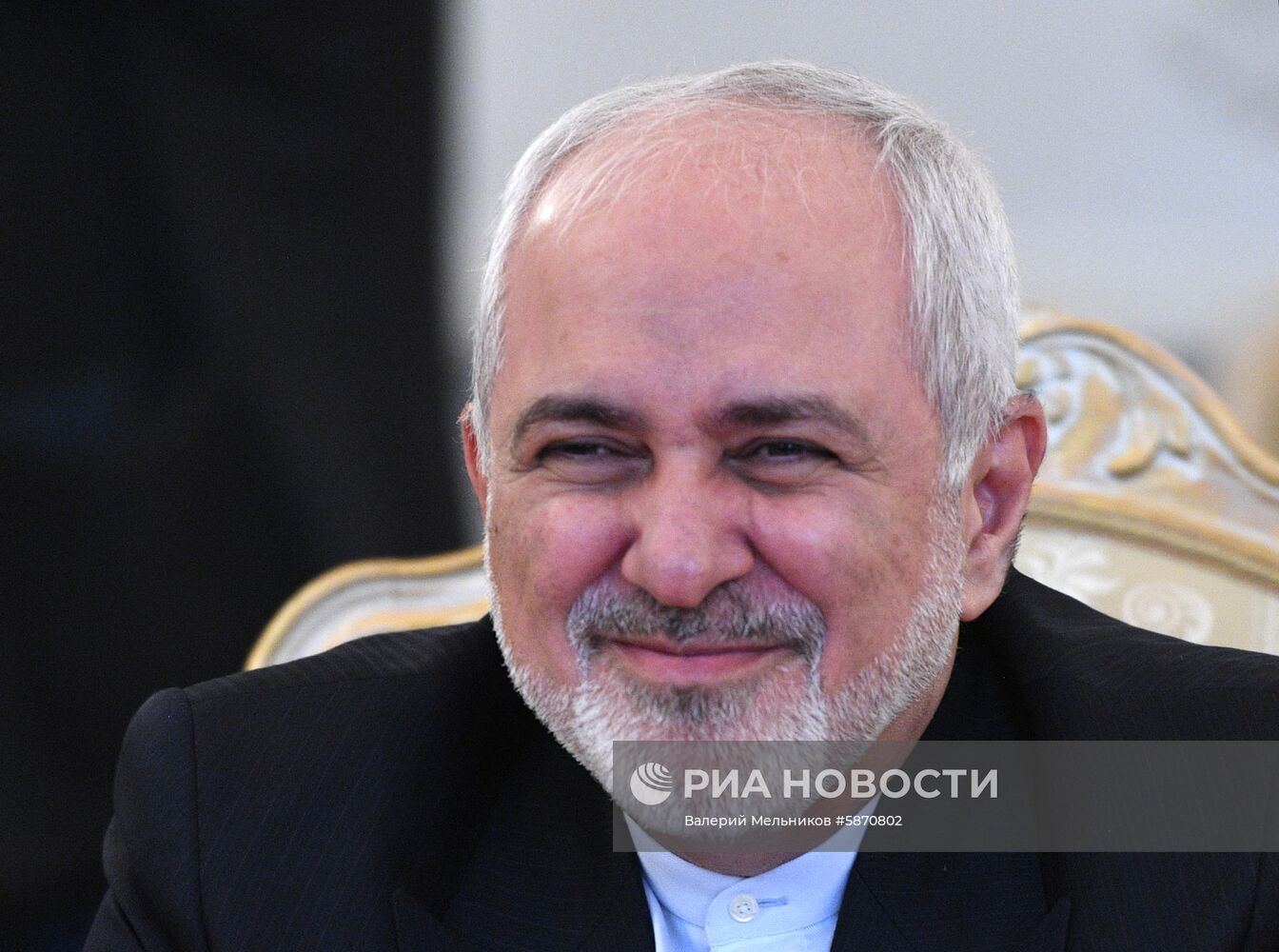 Встреча глав МИД РФ и Ирана С. Лаврова и М. Д. Зарифа